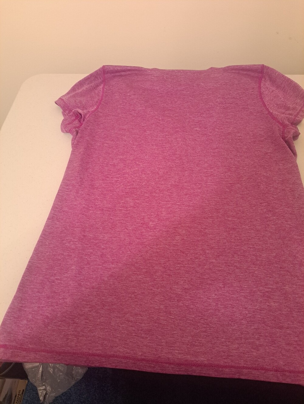 Heathered Pink Short Sleeve Tee